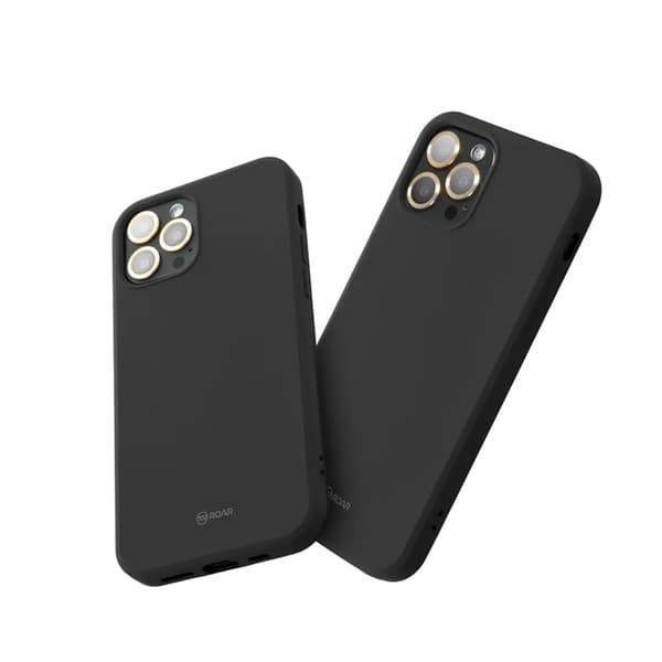 Roar Telefontaske til iPhone Air Farverig Jelly - Sort Svart