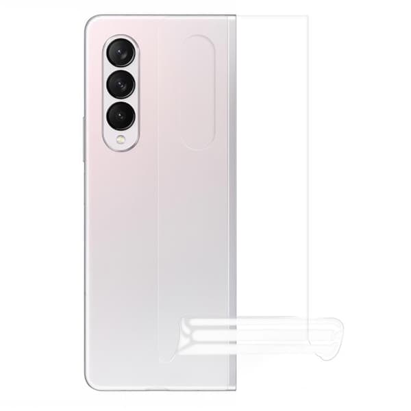 Galaxy Z Fold 4 Ryggskydd Soft TPU - Transparent Transparent