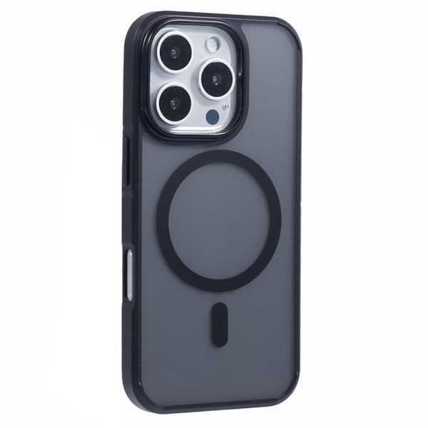 X-LEVEL Mobilskal till iPhone 16 Pro Max MagSafe PC+TPU Svart