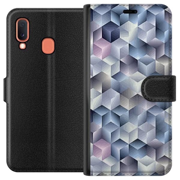 Plånboksfodral till Samsung Galaxy A20e med Cyklon
