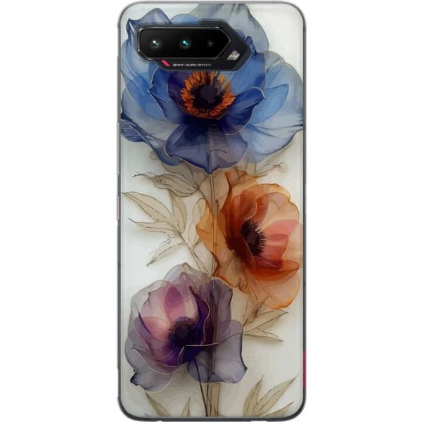 Mobilcover til Asus ROG Phone 5 med Silke blomster