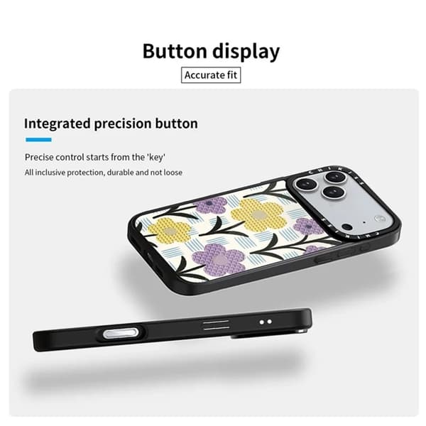 Mobilskal till iPhone 17 Pro Max MagSafe Aluminium Silikon Lila
