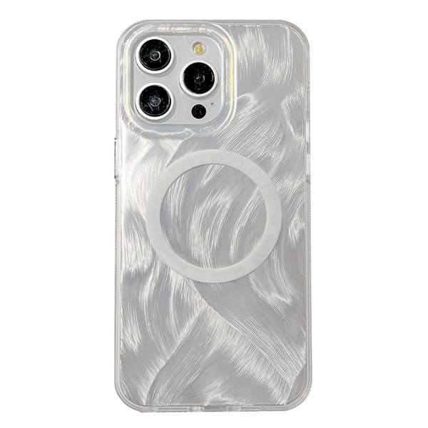XUNDD Mobilskal till iPhone 14 Pro Max TPU+Acrylic MagSafe - Vit