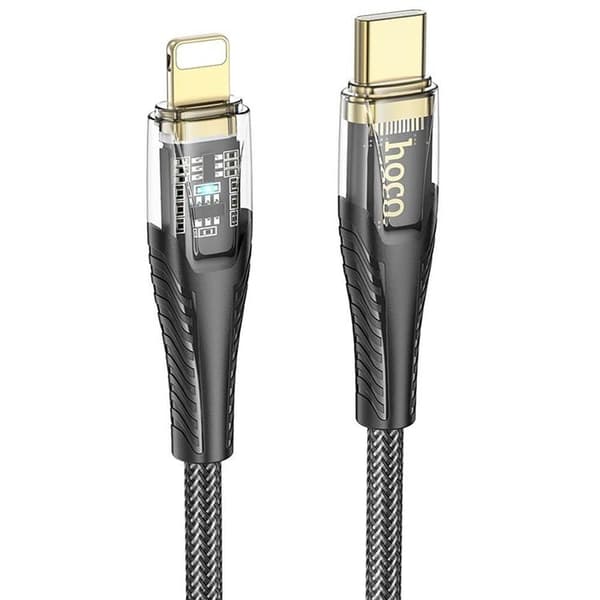 HOCO USB-C till Lightning 27W Kabel 1.2m U121 PD - Svart Svart