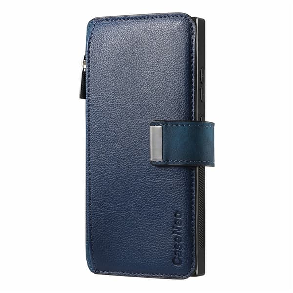 Caseneo Plånboksfodral För Galaxy S26 Ultra Magnetic Läder - Blå Blå