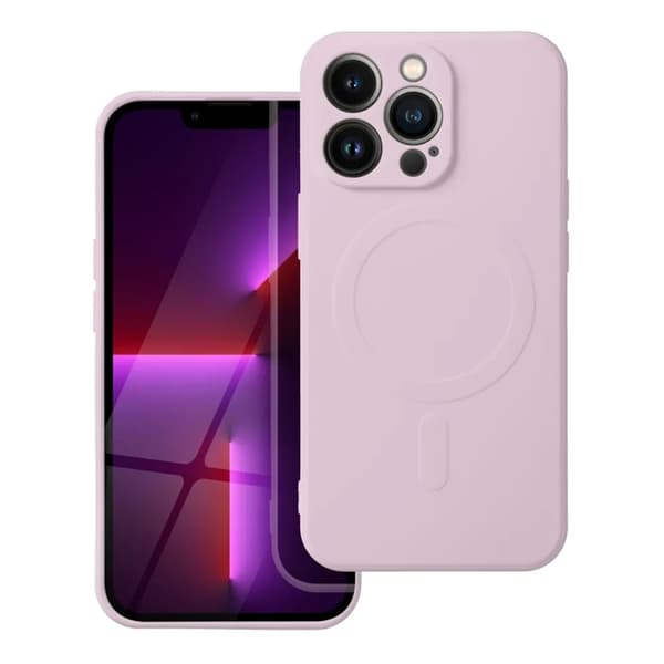Telefontaske til iPhone 16e Magsafe Silikone - Lyserød Rosa