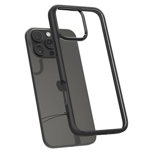 Spigen Mobilskal till iPhone 16 Pro Ultra Hybrid - Matt Svart Svart