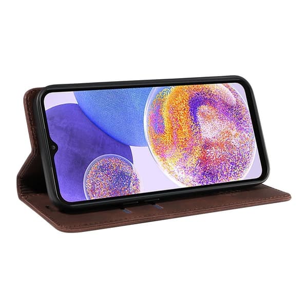 BETOPNICE 003 Samsung Galaxy A33 5G Plånboksfodral Konstläder - Brun