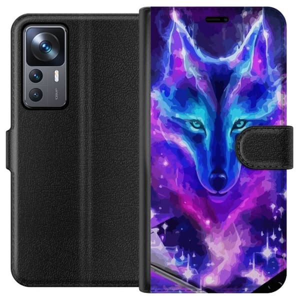 Pung Taske til Xiaomi 12T med Neon Wolf