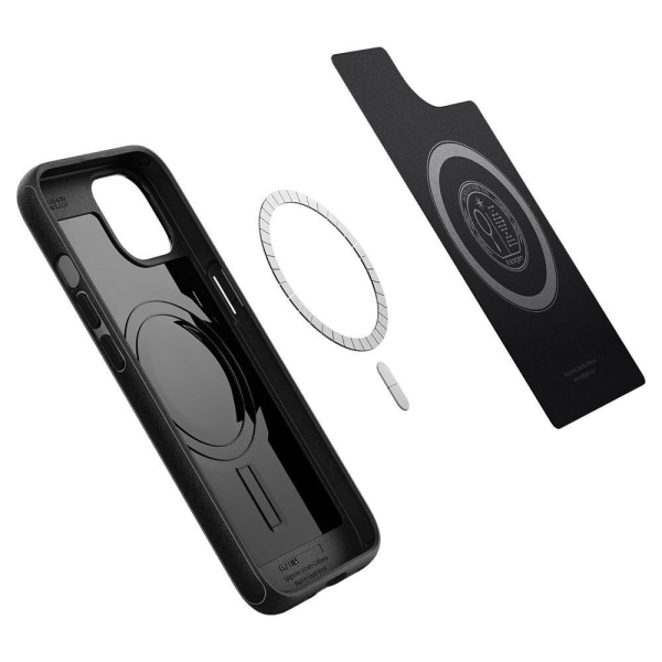 Spigen Armor Magsafe Cover iPhone 13 Mini - Mat Sort Black