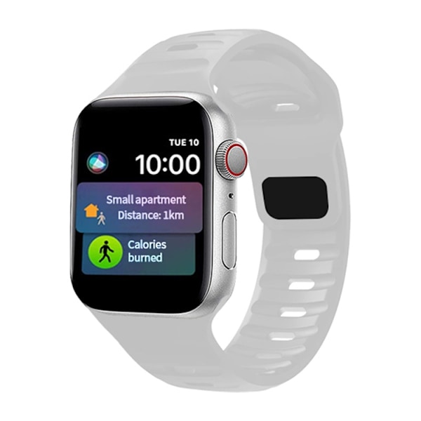 Apple Watch (45mm) Series 9 Armband Iconic - Vit
