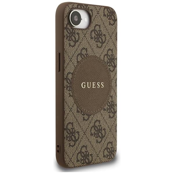 Guess telefontaske til iPhone 16e MagSafe 4G Circle Classic Logo