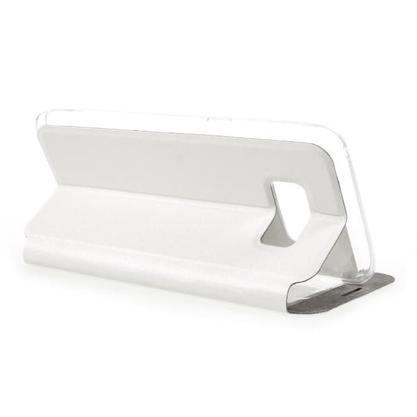 Slide to Answer Etui til Samsung Galaxy S8 Plus - Hvid White