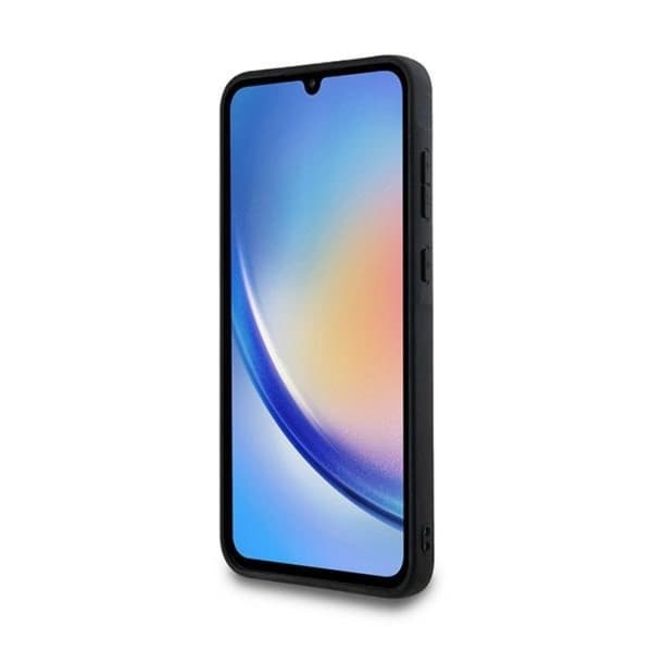 Guess telefontaske til Galaxy A35 5G stort metal logo - brun Brun