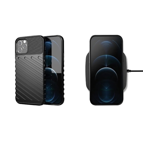 Mobilskal till iPhone 16 Pro Max Thunder - Svart Svart