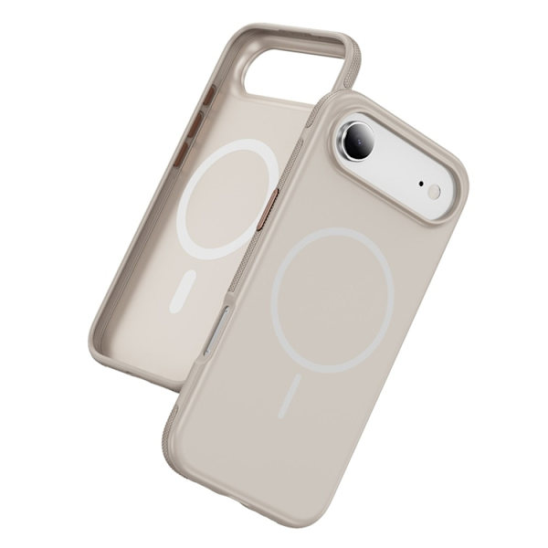 Mobilskal till iPhone Air MagSafe PC + TPU Shockproof - Grå Grå