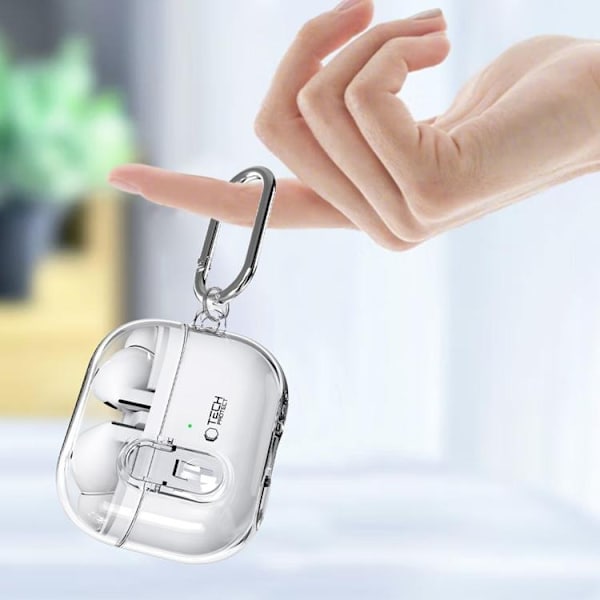 Tech-Protect Samsung Galaxy Buds 3/3 Pro Skal Flexair - Clear Transparent