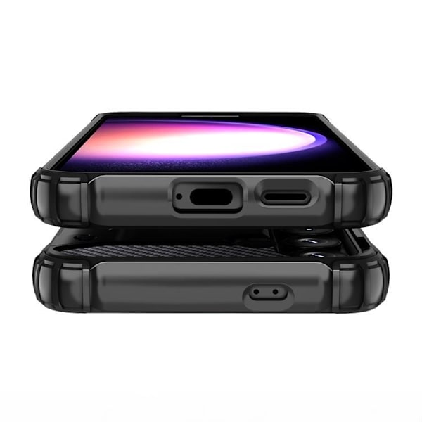 Galaxy S24 Plus Mobilskal Hybrid Armor - Svart Svart