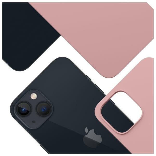3MK Mobilskal till iPhone 15 MagSafe Silikon Hardy - Rosa