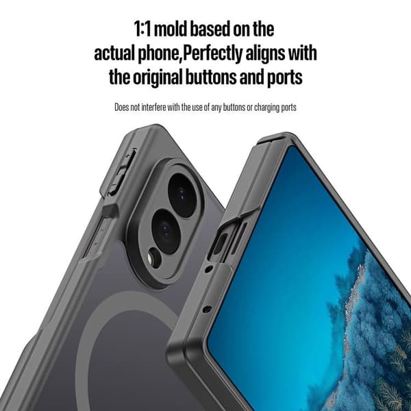 Dux Ducis Mobilskal för Galaxy Z Fold 8 Wide MagSafe Expn Serien Svart
