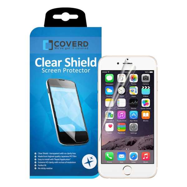 CoveredGear skærmbeskytter af holdbar film iPhone 6 Plus