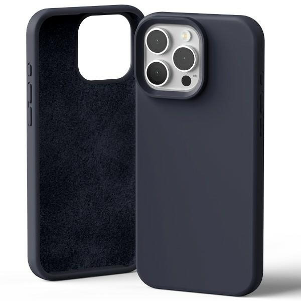 Mercury Mobilskal till iPhone 16 Pro Max Silikon - Navy Blå