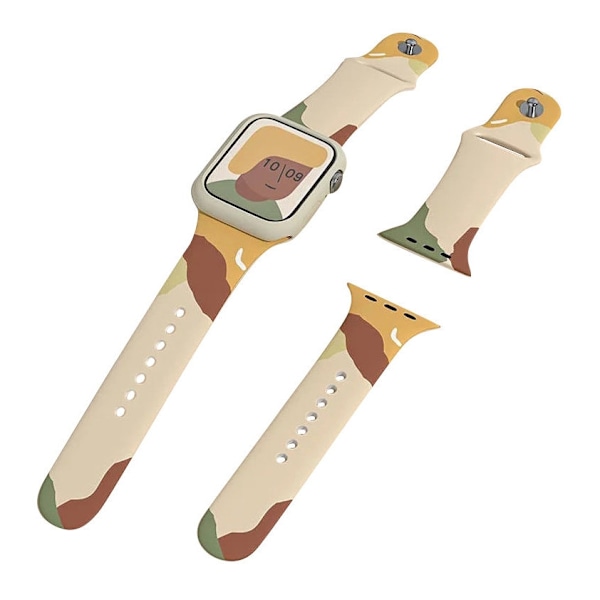 Silicon Camo Apple Watch Band 6/5/4/3/2 (40/38 mm) - Moro Gul Gul