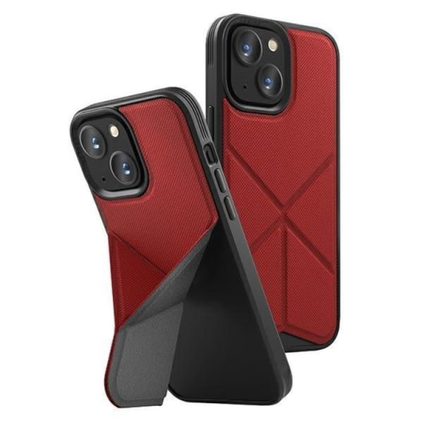 UNIQ iPhone 13 mobiltaske Magsafe Transforma - Rød