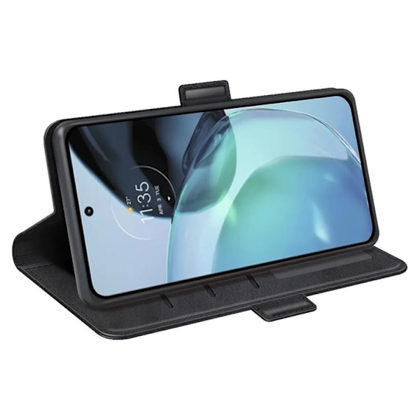 Google Pixel 7A Plånboksfodral Mjukt - Svart Svart