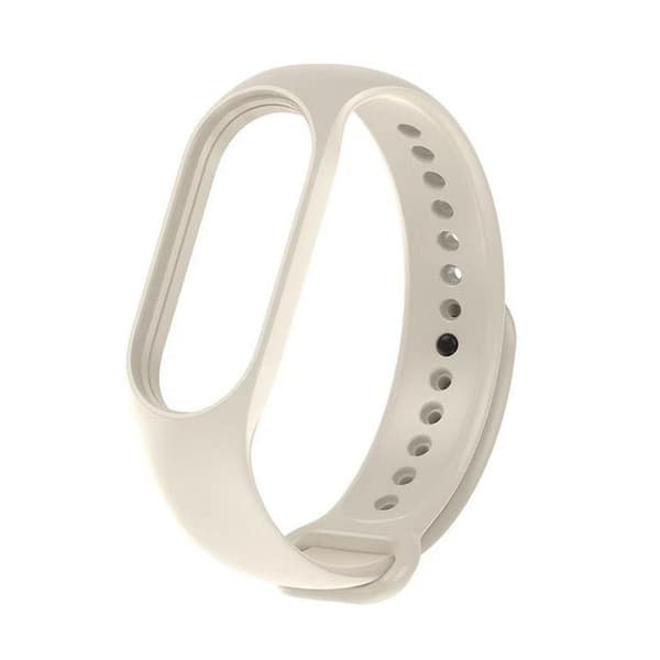 Xiaomi Mi Smart Band 5/6/7 Armbånd Silikone 11 - Sort Vit