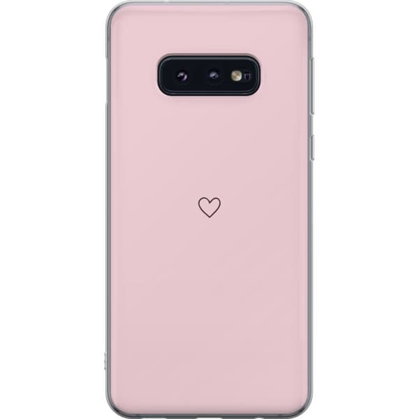 Mobilskal till Samsung Galaxy S10e med Litet Hjärta