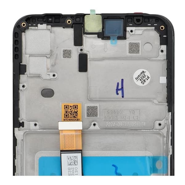 Galaxy A22 5G Skärm med LCD-display Service Pack GH81-20694A Svart