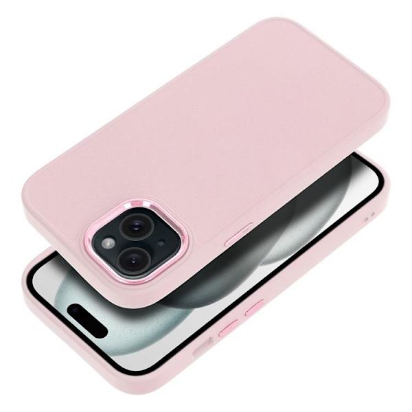 Mobilskal till iPhone 15 Frame - Rosa Rosa