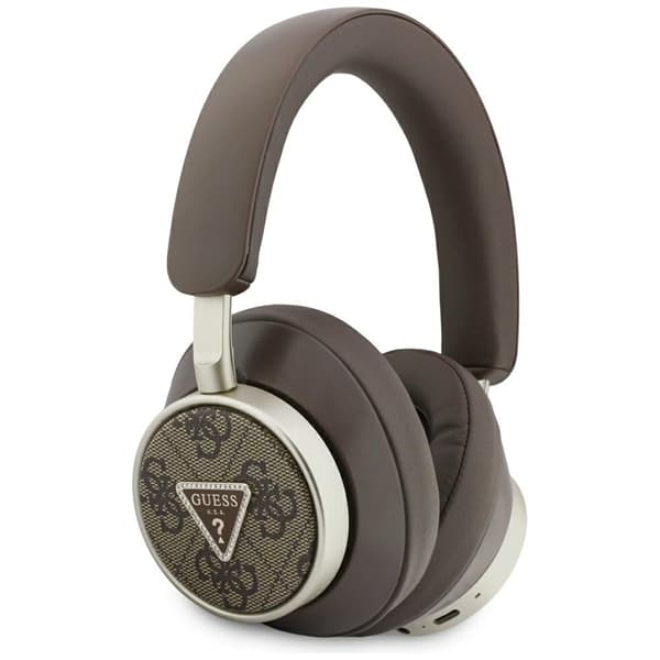 Guess Over-Ear Hörlurar ENC Bluetooth 4G Triangle Logo - Brun Brun
