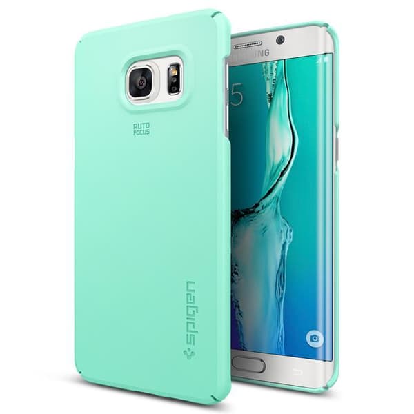 SPIGEN Thin Fit Skal till Samsung Galaxy S6 Edge Plus - Mint Turkos