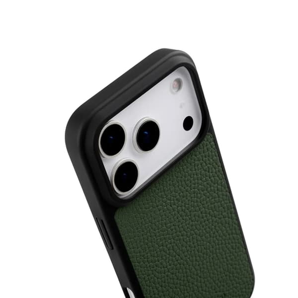 MELKCO Mobilskal till iPhone 17 Pro Magsafe Äkta läder - Grön Grön