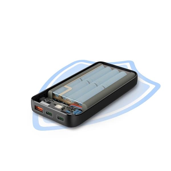 HAMA Powerbank Pd 10000mah 2xUSB-C+1xUSB-A Antracit