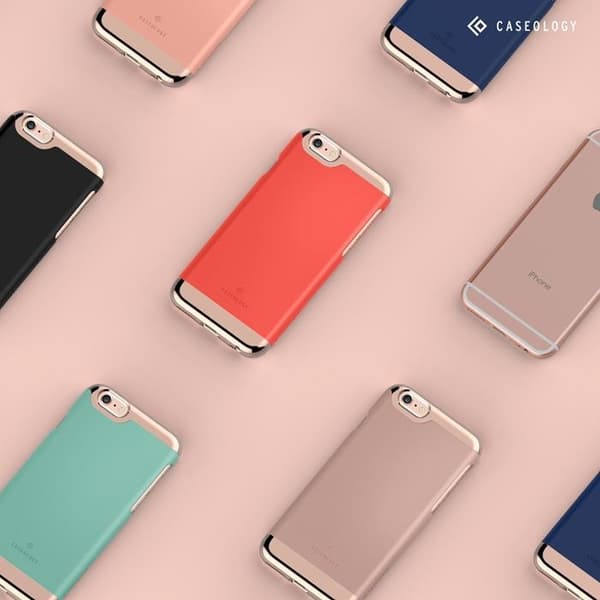 Caseology Savoy Cover til Apple iPhone 6 / 6S  (Mint - Rose Gold Roséguld