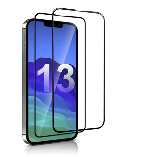 iPhone 13 [4-PACK] 2 X Kameralinsskydd Glas + 2 X Hærdet Glas