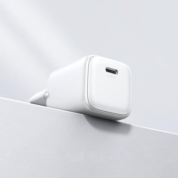 Ugreen GaN -seinälaturi USB-C 20W Nexode Mini - valkoinen
