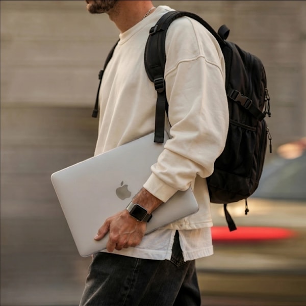 Tech-Protect Fodral För Macbook Neo 13 (2026) Soft Shell - Matte Clear Transparent