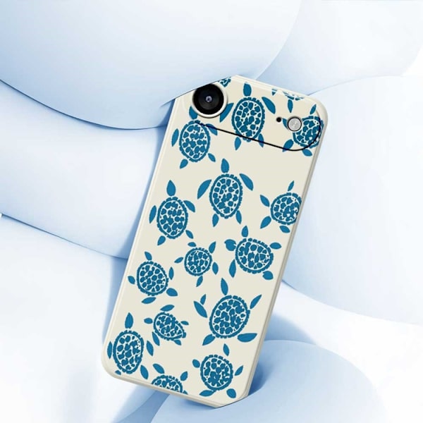 Mobilskal till iPhone Air Turtle Pattern Straight Edge - Beige Beige