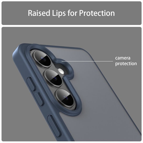 Mobilskal för Samsung Galaxy S26 Plus Anti Drop TPU + PC - Blå
