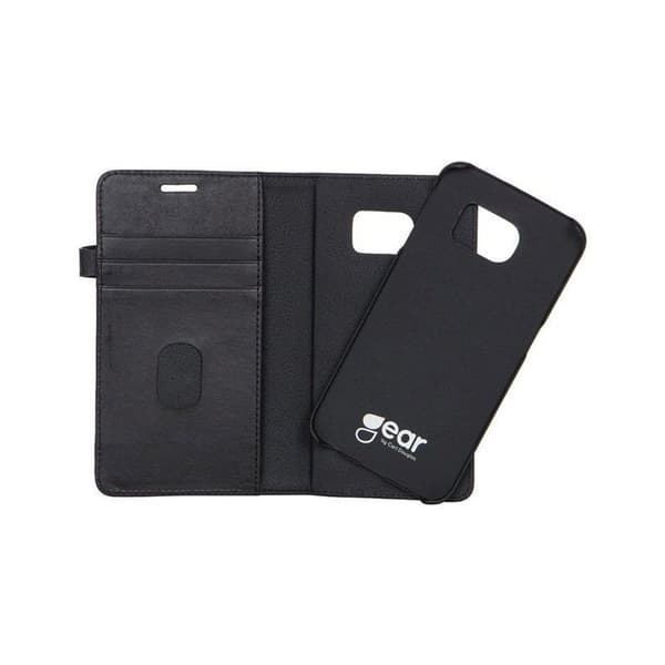 GEAR Buffalo ægte læder pungetui Samsung Galaxy S7 Edge - Black