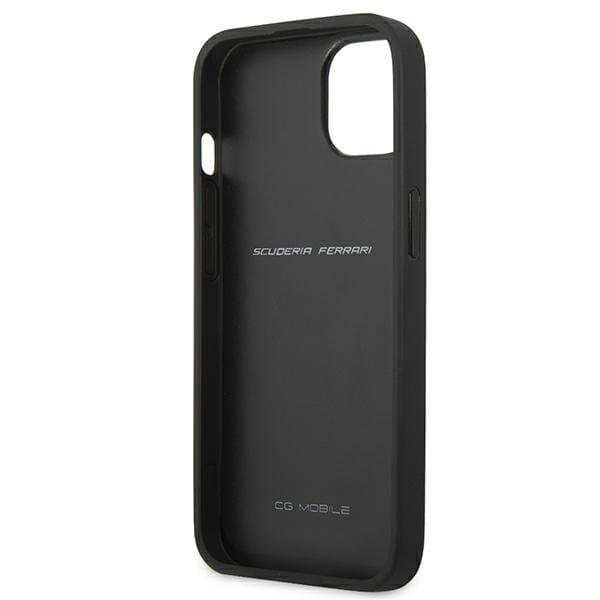 Ferrari On Track Carbon Stripe Skal iPhone 13 Mini - Punainen Red