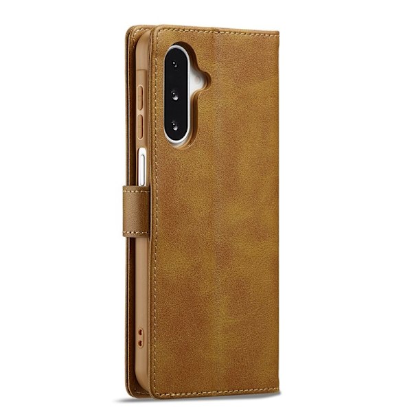 LC.IMEEKE Samsung Galaxy A17 Plånboksfodral Konstläder - Gul
