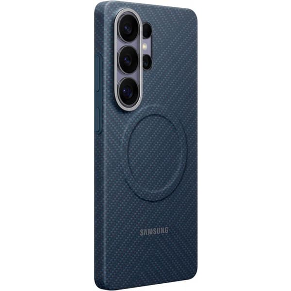 Samsung Mobilskal För Galaxy S26 Ultra MagSafe Carbon Magnet - Blå