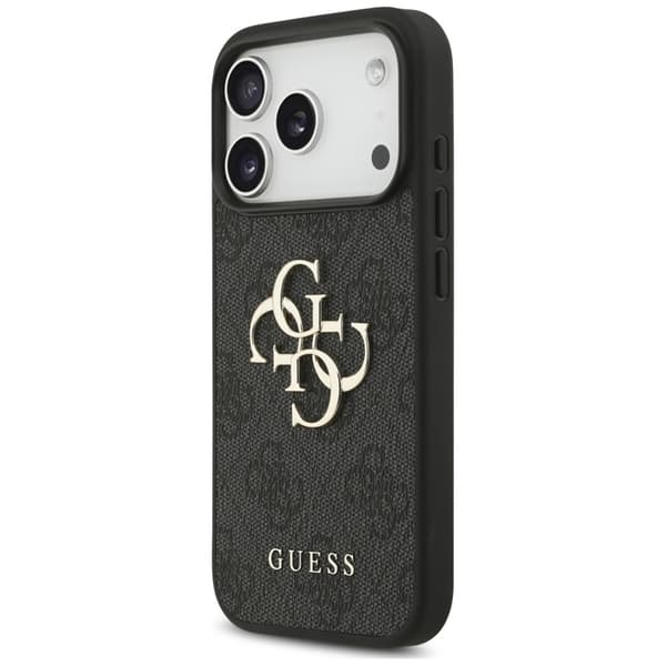 Guess Mobilskal för iPhone 18 Pro/17 Pro med Rem Classic Logo - Svart