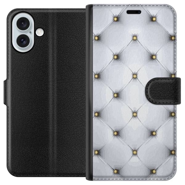 Plånboksfodral till Apple iPhone 16 Plus med Fancy