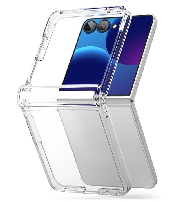 Ringke Mobilskal För Galaxy Z Flip 8 Fusion Flap - Clear